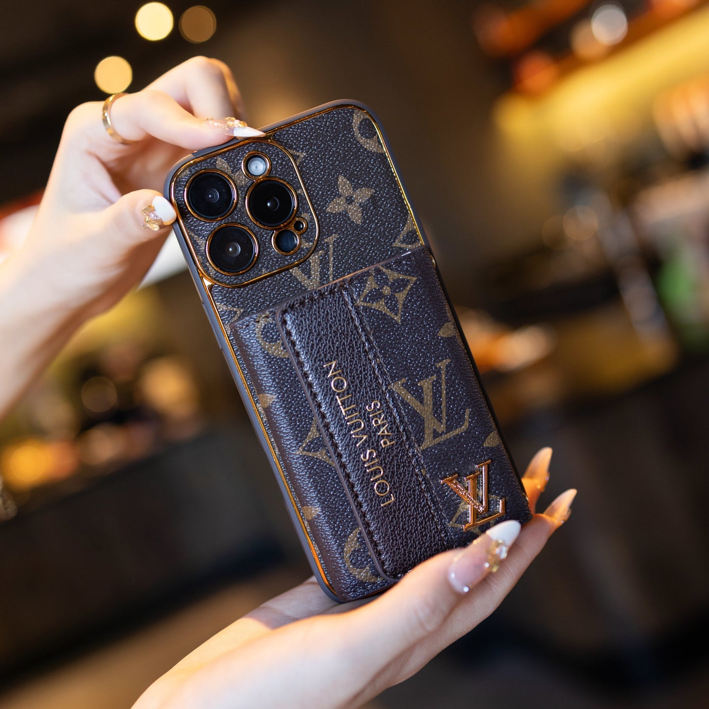 New Classic Luxury Card Holder Phone Case