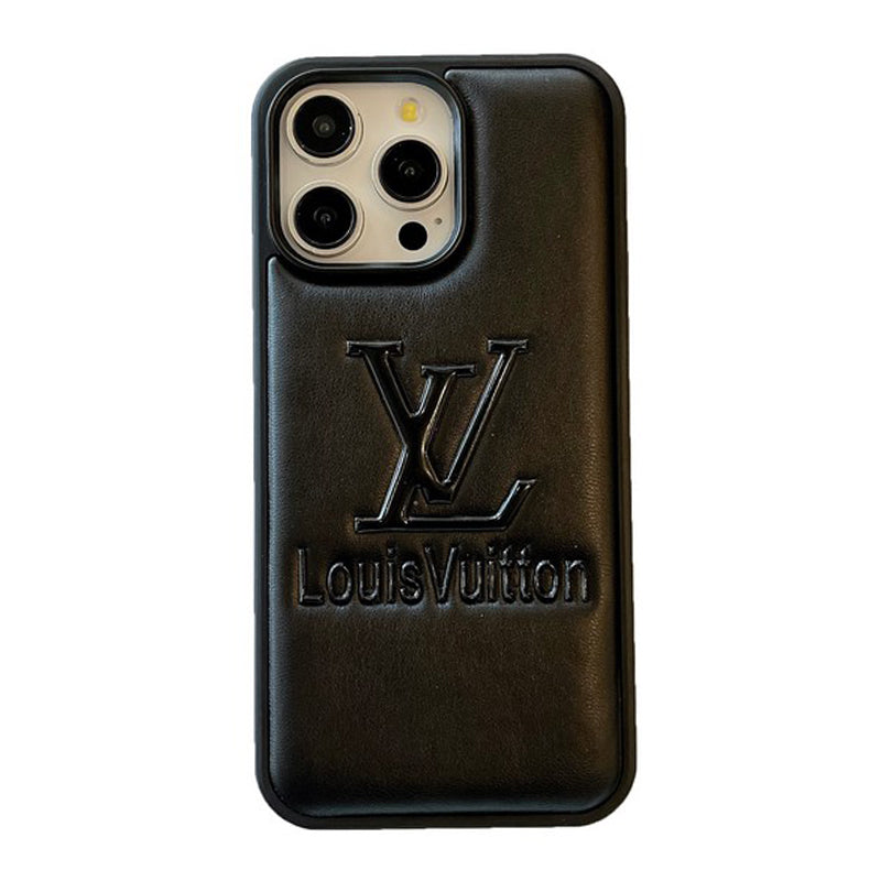 Étui pour iPhone en cuir Lou