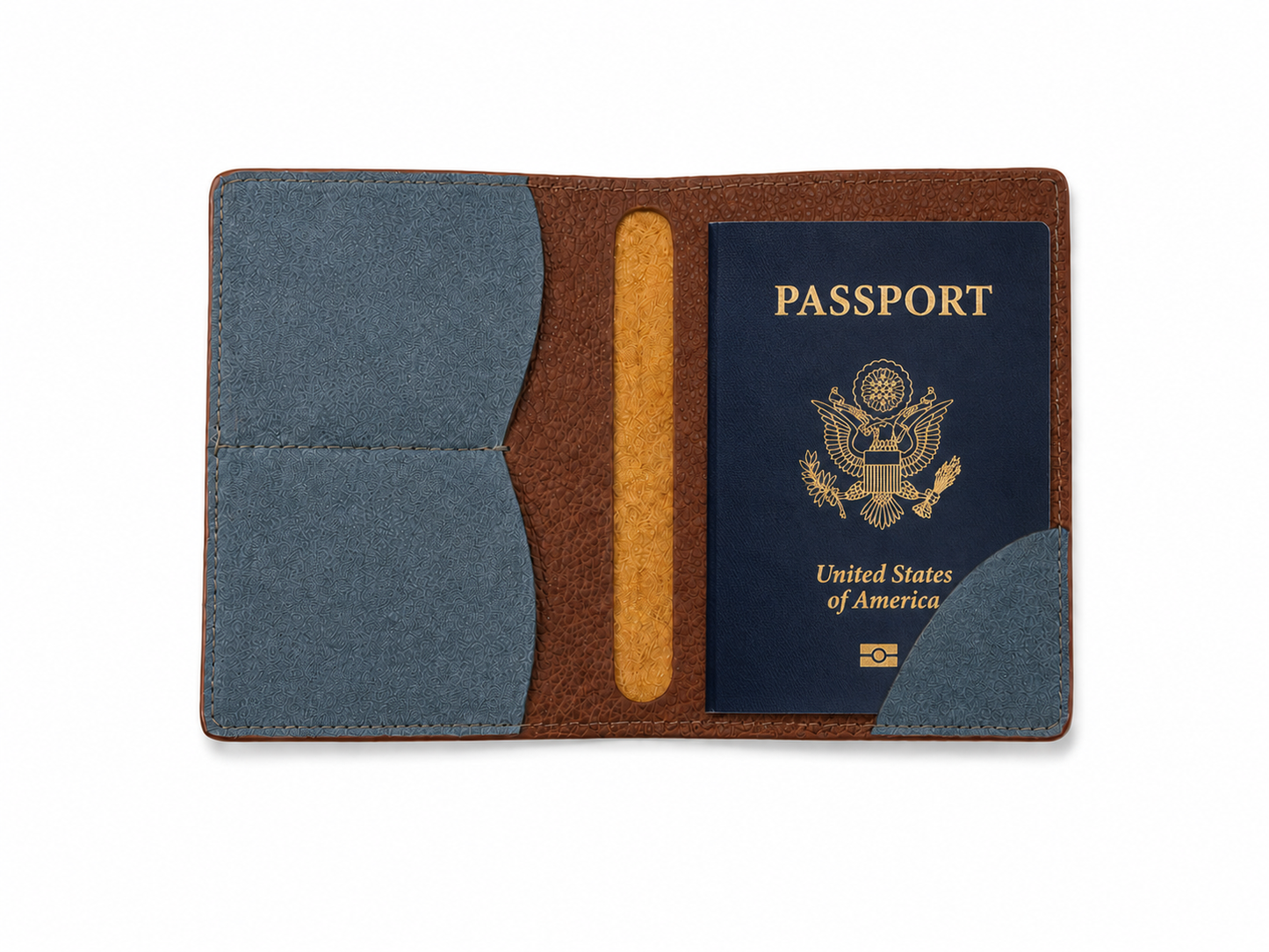 Handmade Genuine Leather Passport Holder