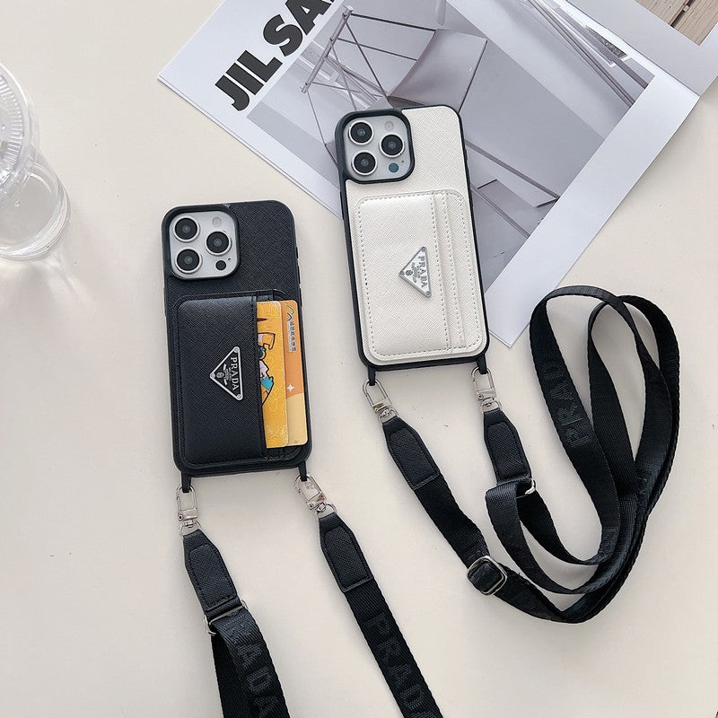 Etui na iPhone'a z uchwytem na karty Pra