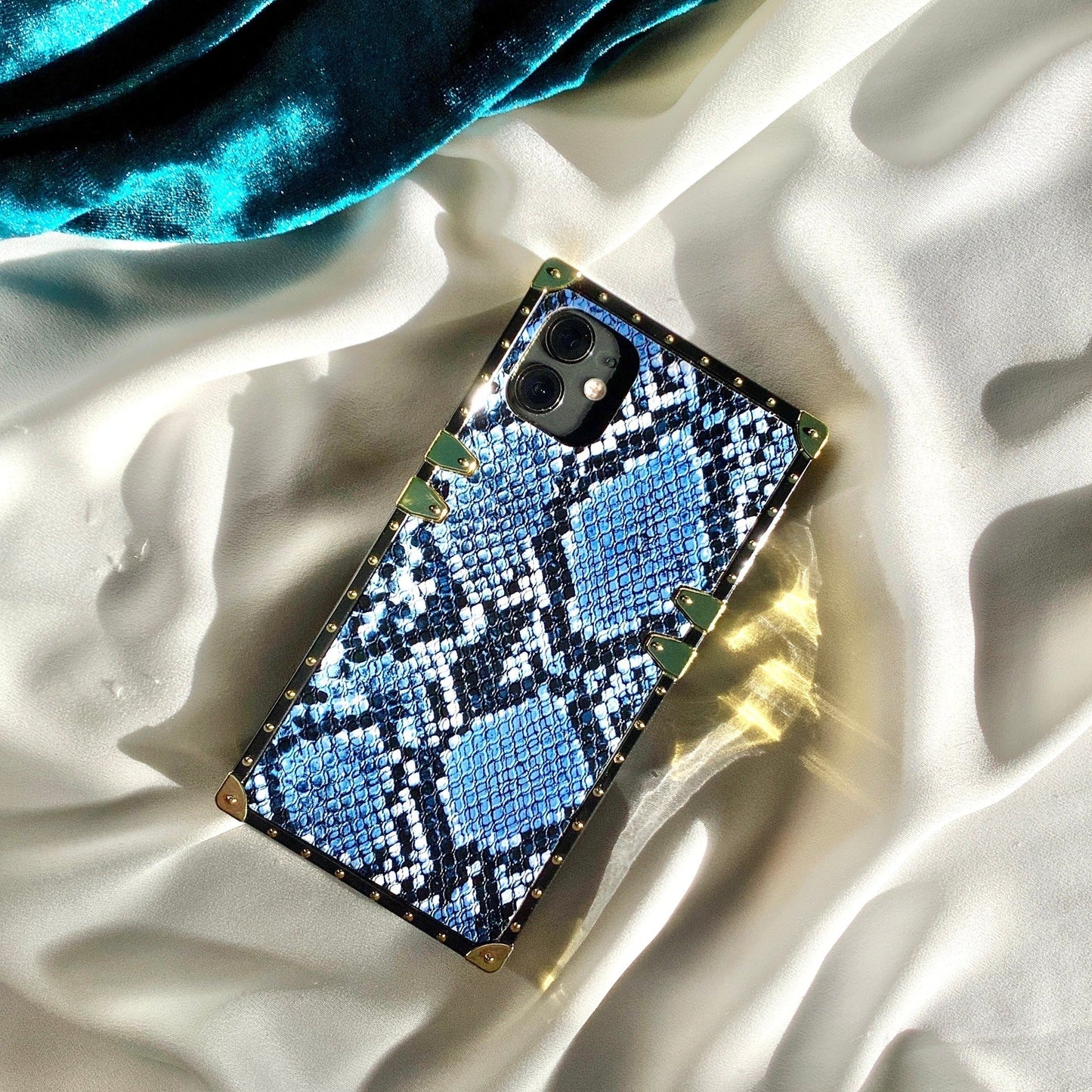 Samsung-deksel med ring "Blue Rattlesnake"