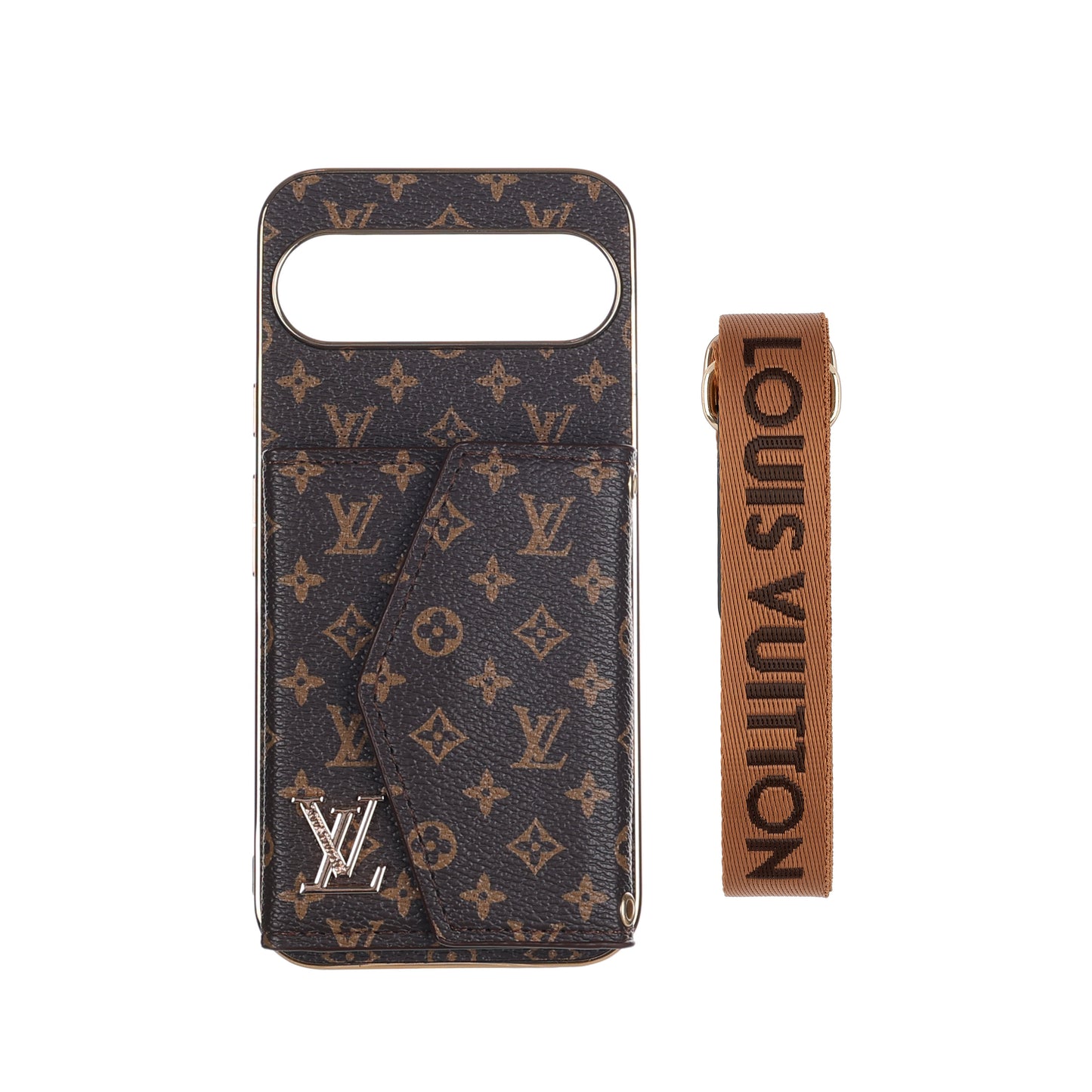 Luxe Google Pixel-telefoonhoesje in kaarthouderstijl