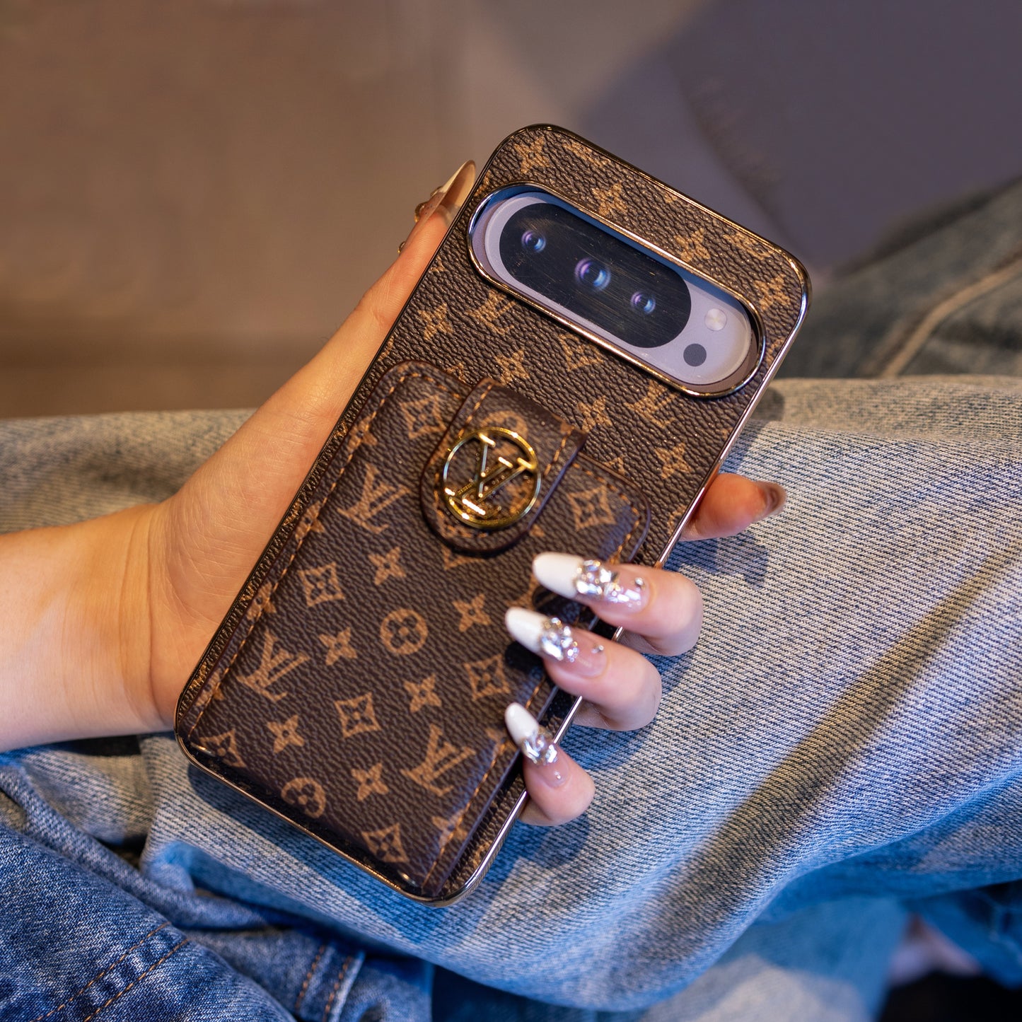 Luxe Google Pixel-telefoonhoesje