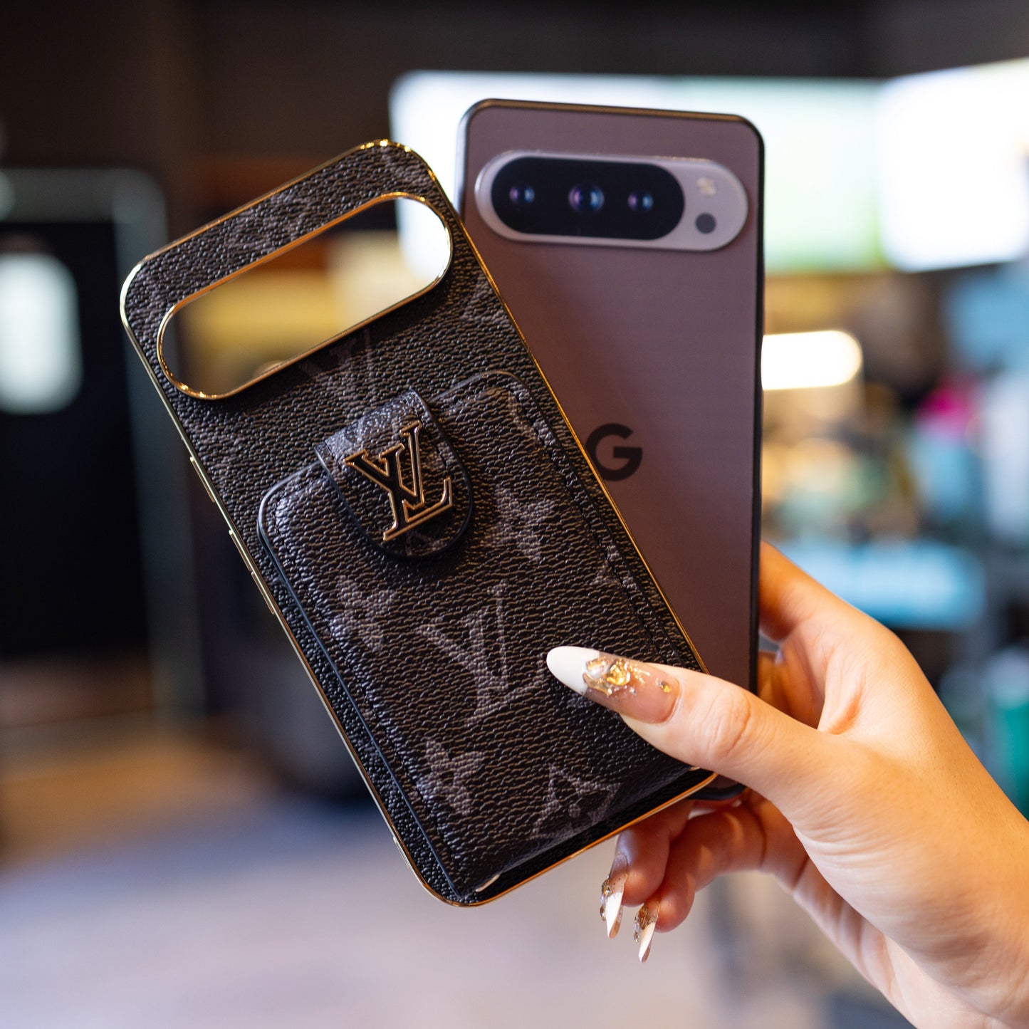 Luxe Google Pixel-telefoonhoesje