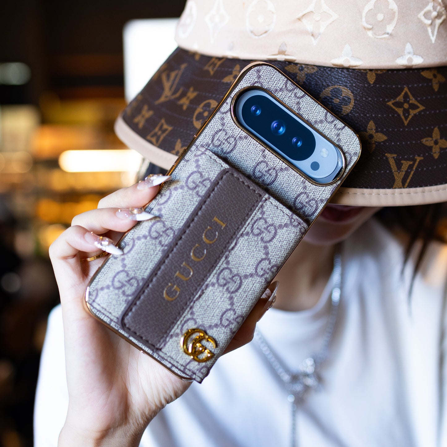Luxe Google Pixel-telefoonhoesje