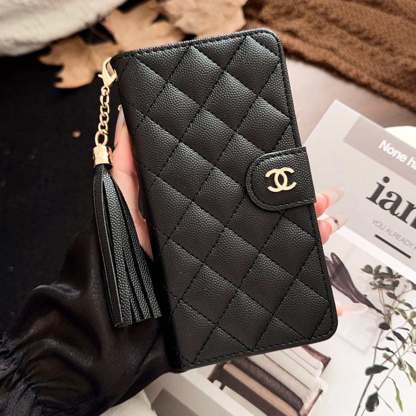 Leather iPhone Case With Flip Wallet For iPhone 17 Series