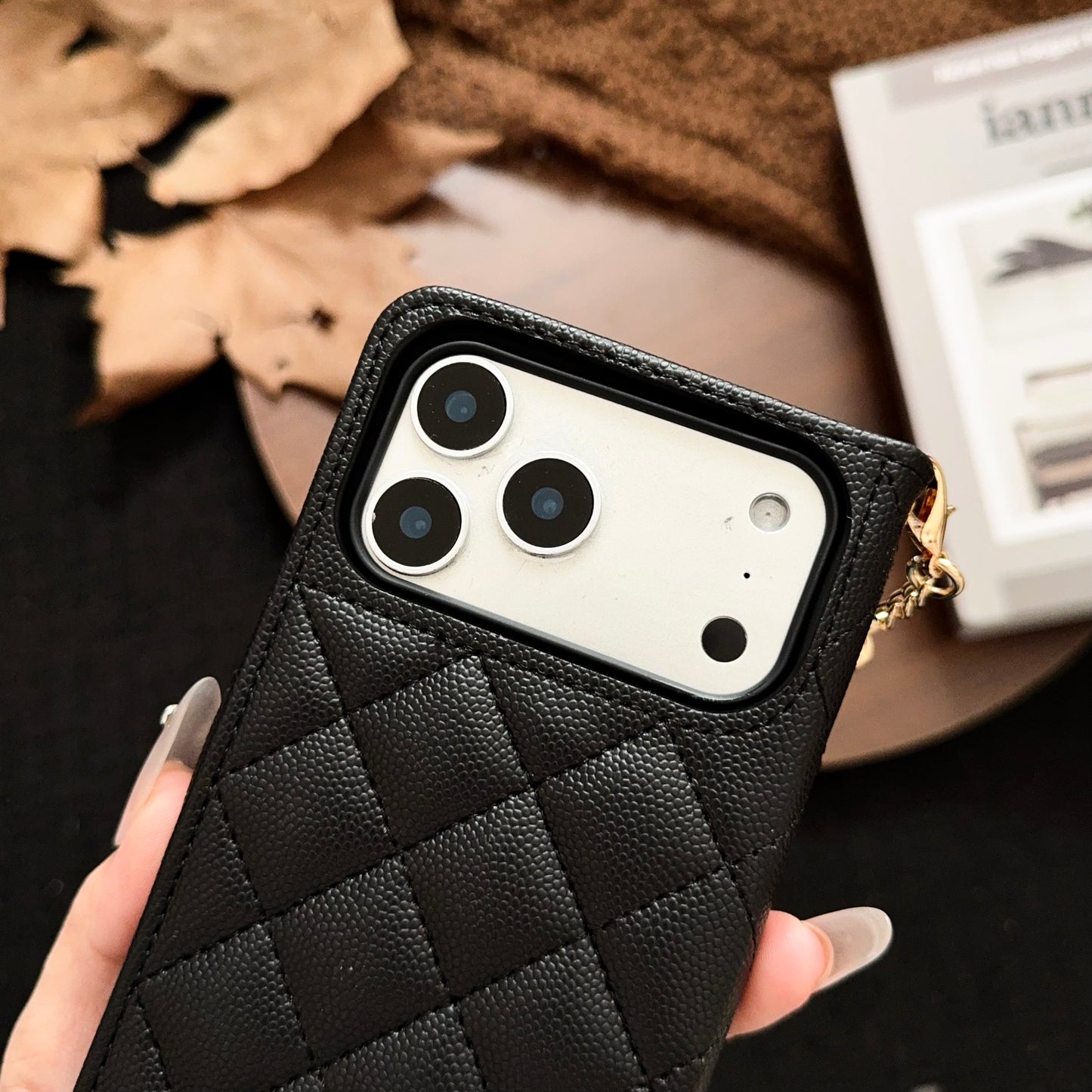 Leather iPhone Case With Flip Wallet For iPhone 17 Series