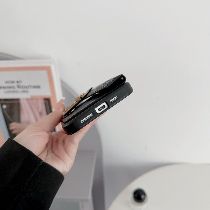 Etui na iPhone'a z torbą na karty Lou Lock