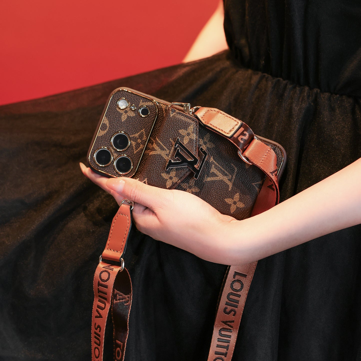 New Classic Luxury Card Holder iPhone Case 013
