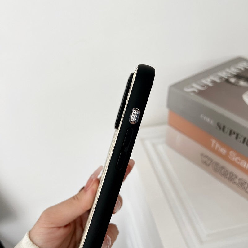 Lou Black & Vitt axelbandsskal till iPhone