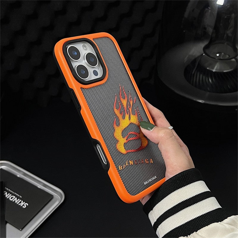 BB Gul & Rødt iPhone-cover