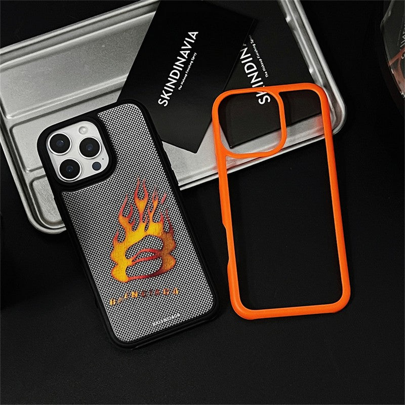 BB Gul & Rødt iPhone-cover