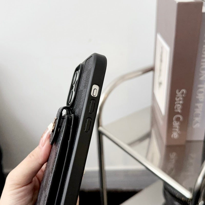 Lou Classic Crossbody Card Bag Pouzdro na iPhone