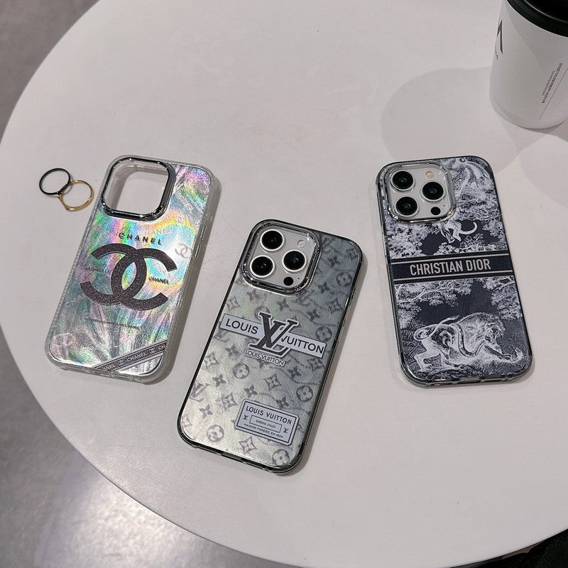 Lou zwart iPhone-hoesje