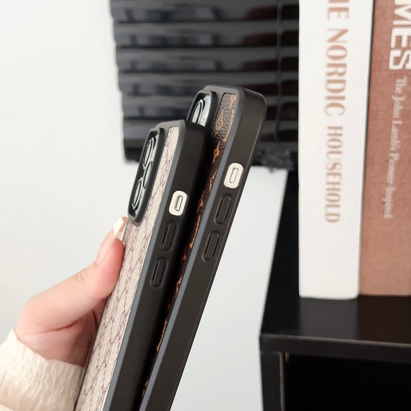 Lou Black & Vitt iPhone-skal med handkedja