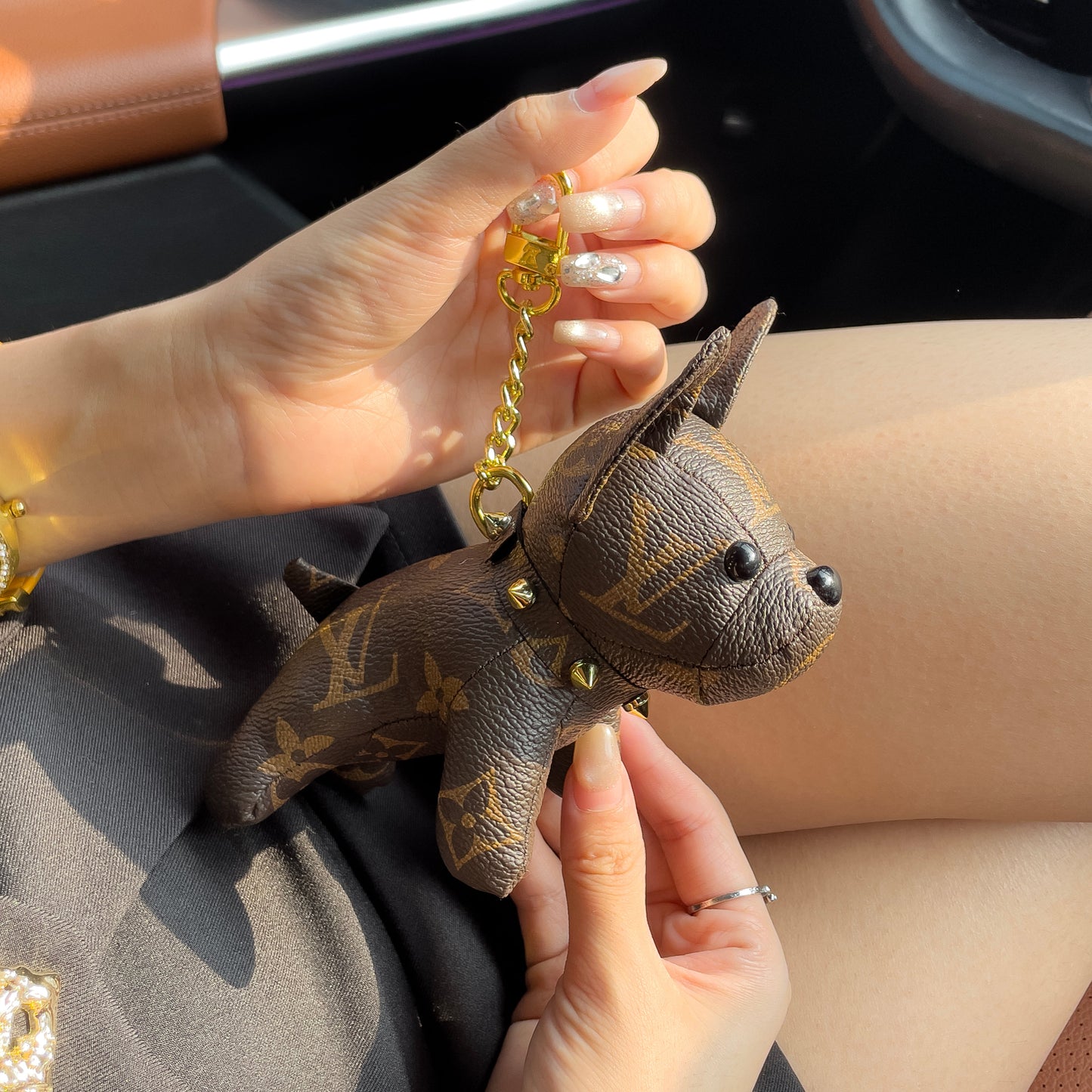 Μπρελόκ πολυτελείας για κουτάβι