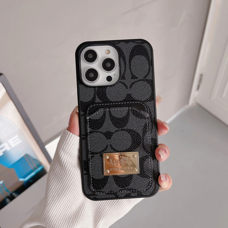 Coa Card Bag -nahkainen iPhone-kotelo