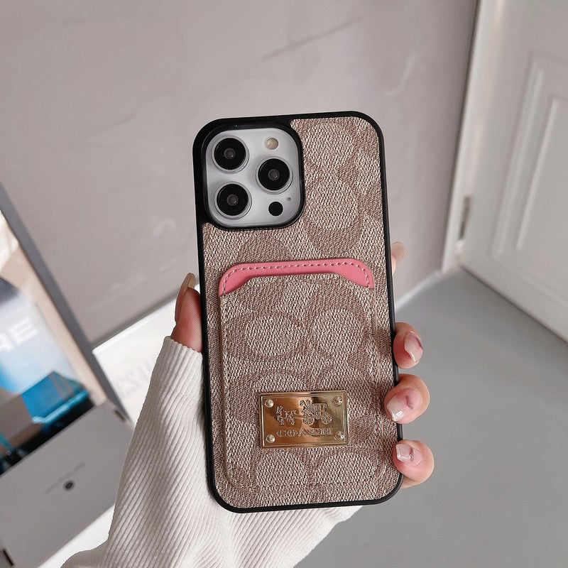 Coa Card Bag -nahkainen iPhone-kotelo