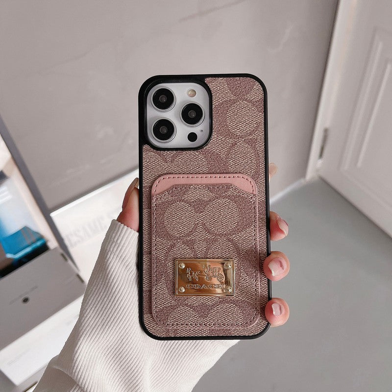 Coa Card Bag -nahkainen iPhone-kotelo