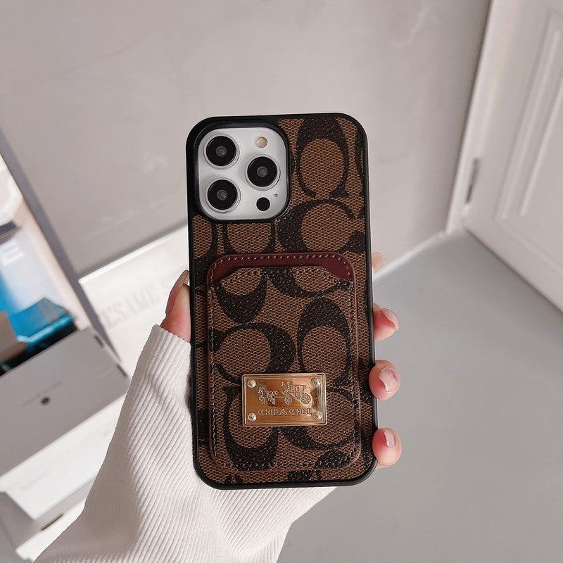 Coa Card Bag -nahkainen iPhone-kotelo