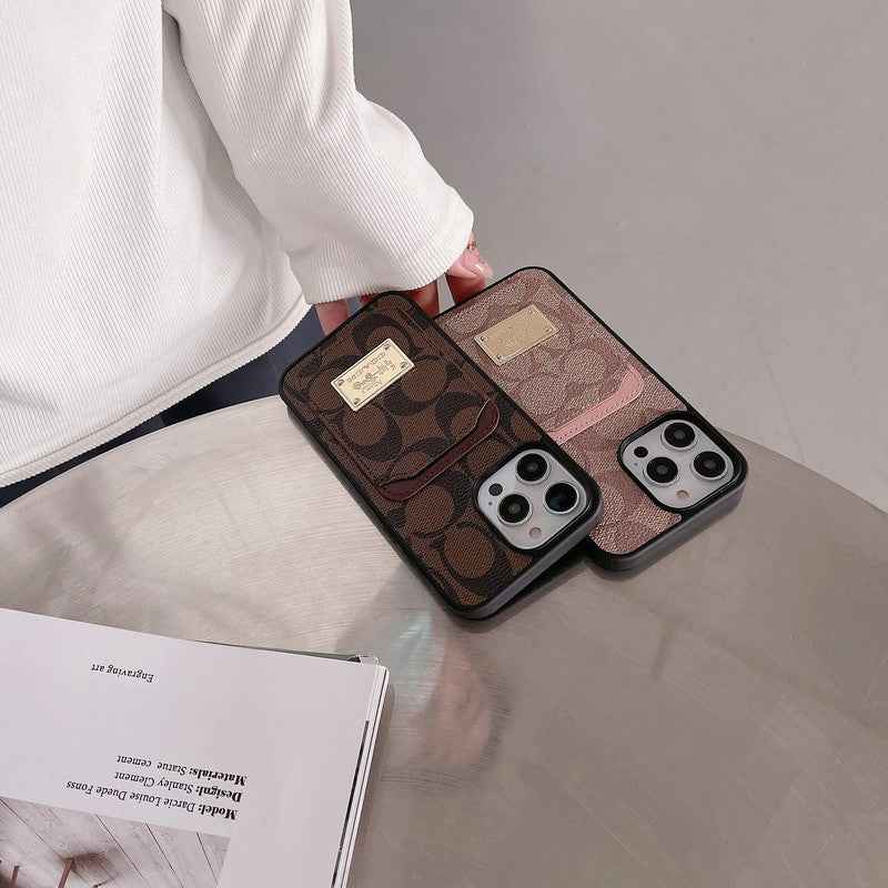 Coa Card Bag -nahkainen iPhone-kotelo