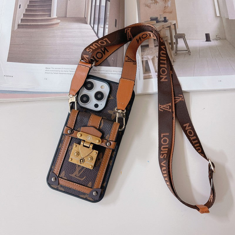 Lou GG kártyatartó láncos iPhone tok