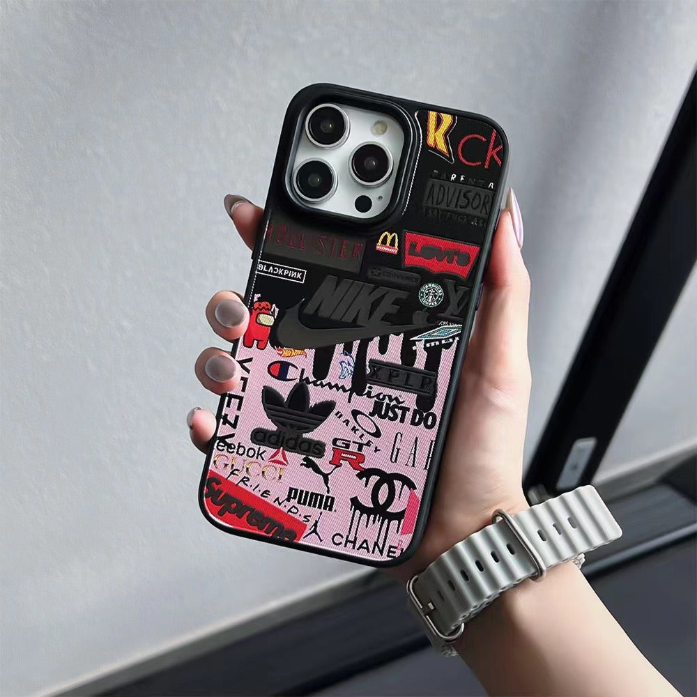 Mash Up Streetwear/Sneakerhead iPhone Case