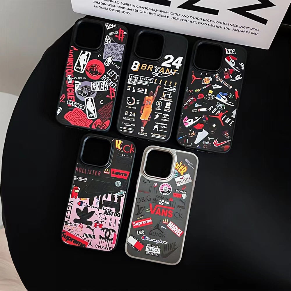Mash Up Streetwear/Sneakerhead iPhone Case