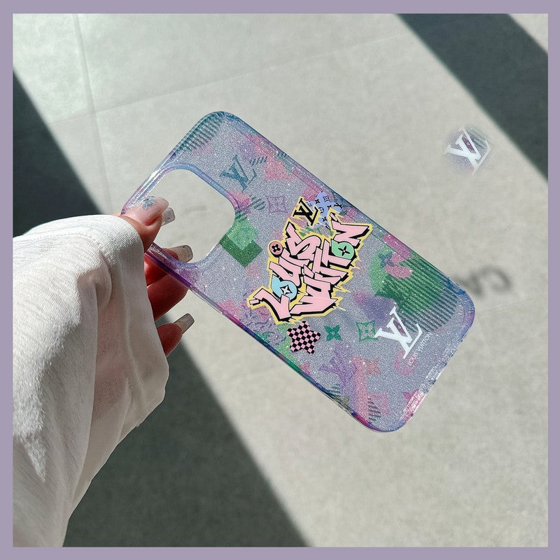 루 글리터 아이폰 케이스