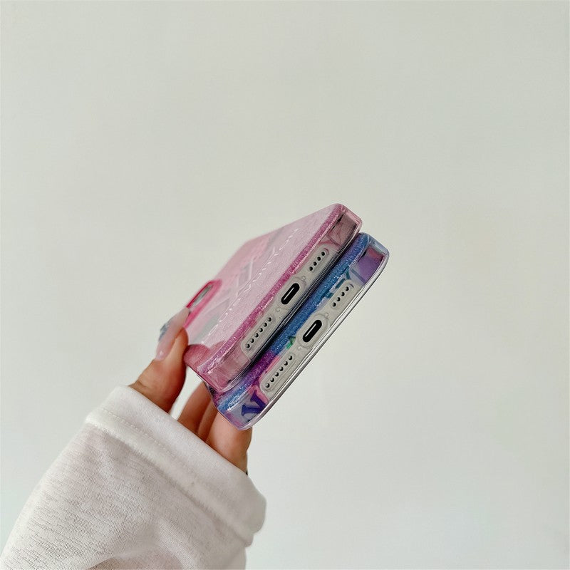 루 글리터 아이폰 케이스