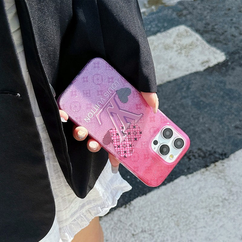 루 글리터 아이폰 케이스