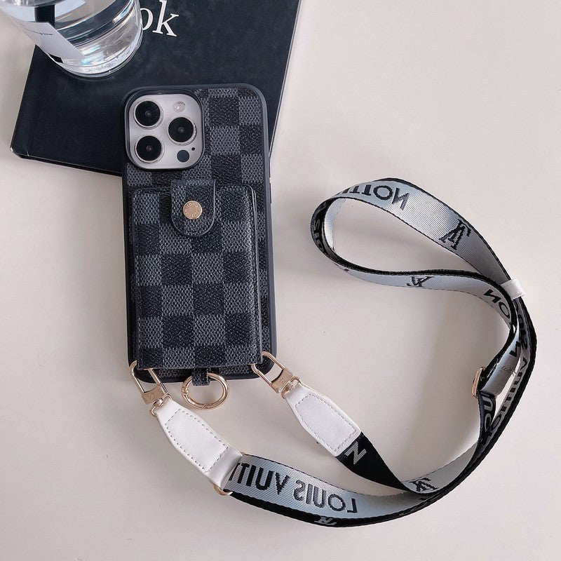 Lou Card Bag Classic Chain iPhone-fodral