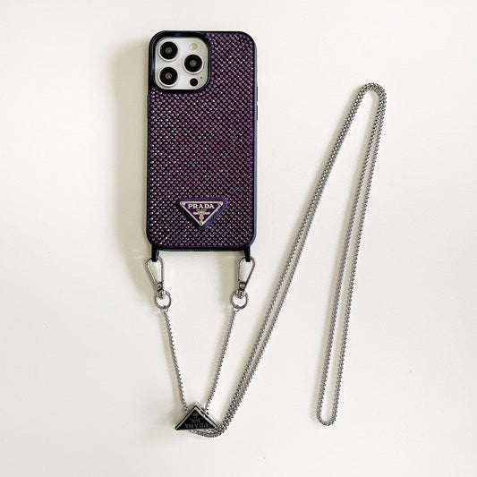 Pra Crossbody Crystal iPhone-Hülle