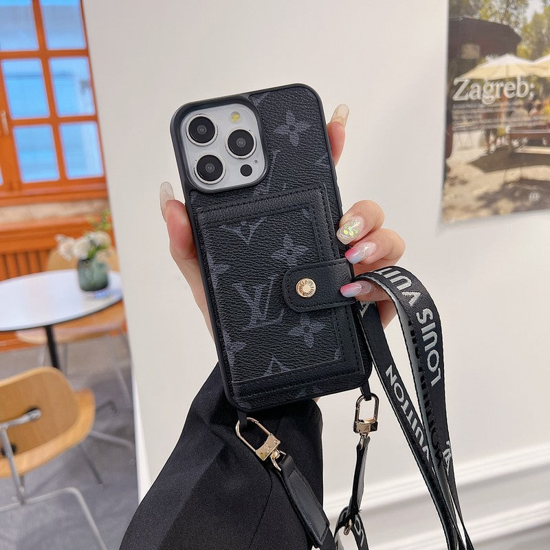 Bolso Lou Card Crossboday Funda y vinilo para iPhone