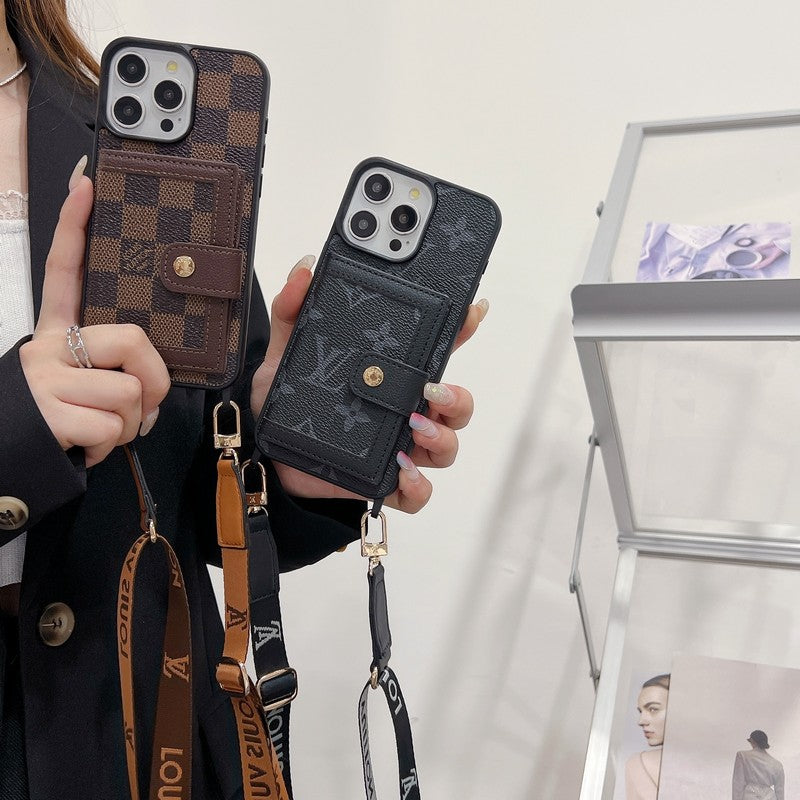 Bolso Lou Card Crossboday Funda y vinilo para iPhone