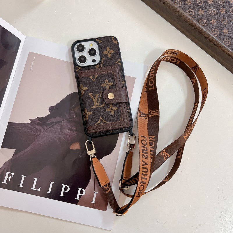 Bolso Lou Card Crossboday Funda y vinilo para iPhone
