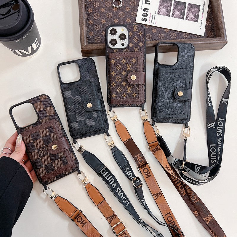 Bolso Lou Card Crossboday Funda y vinilo para iPhone