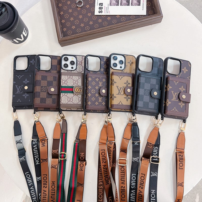 Bolso Lou Card Crossboday Funda y vinilo para iPhone