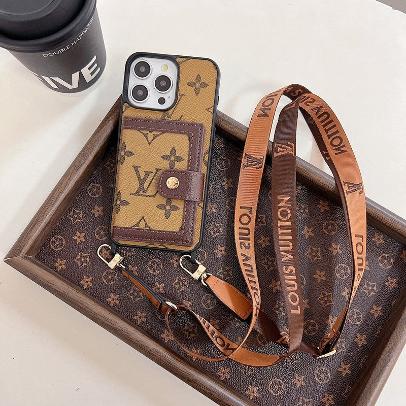 Bolso Lou Card Crossboday Funda y vinilo para iPhone