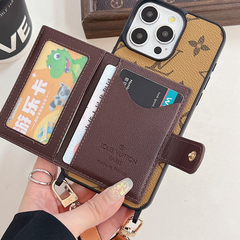 Bolso Lou Card Crossboday Funda y vinilo para iPhone