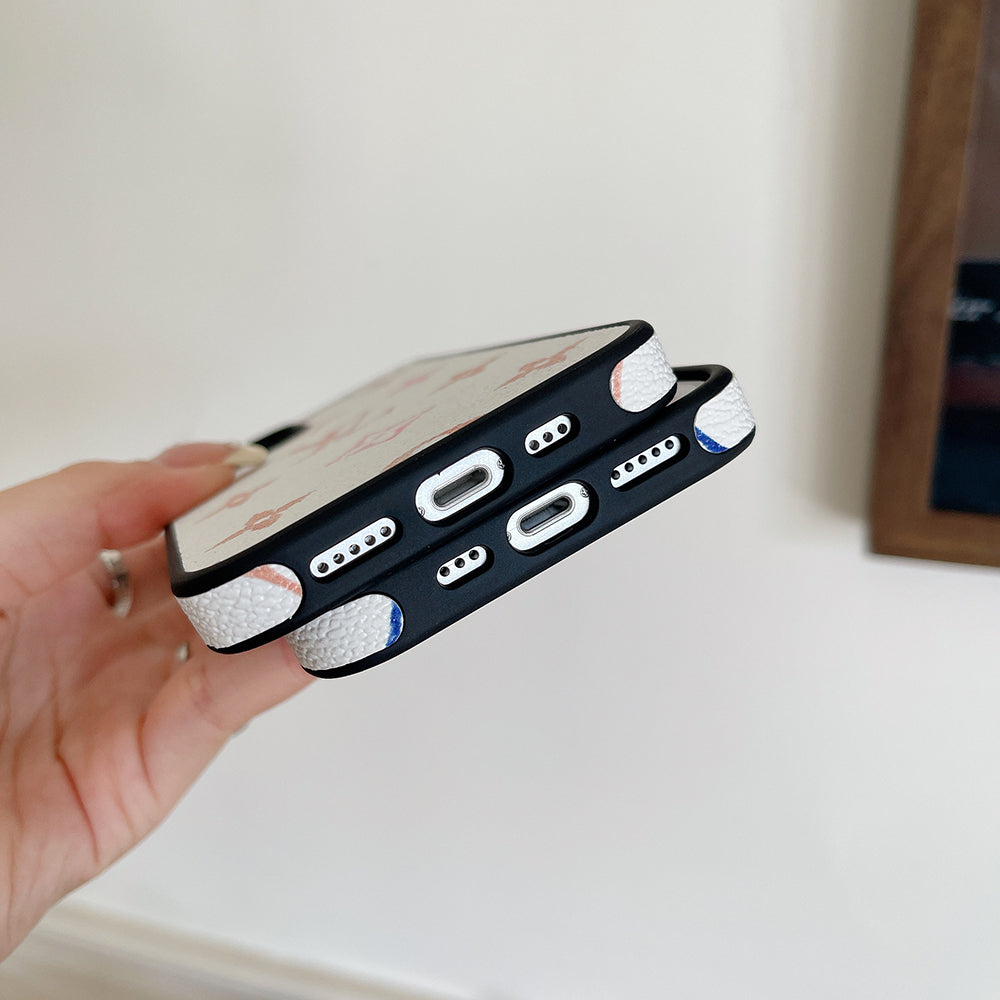 Lou Color Leather iPhone-deksel