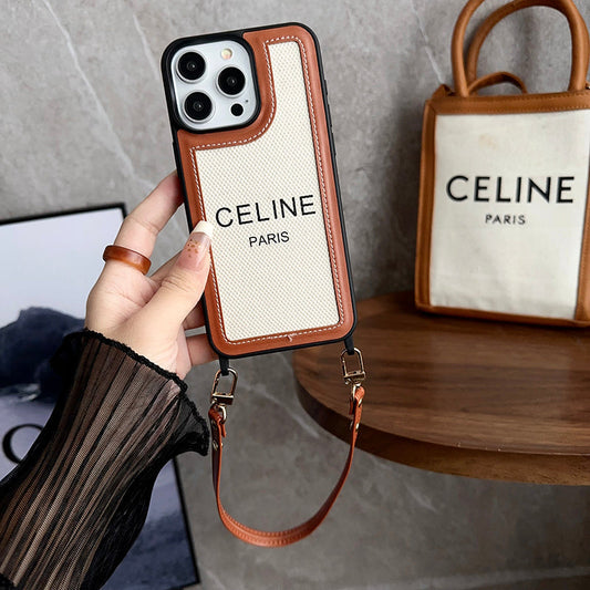 CE Hand Holder Leather 16 iPhone-fodral