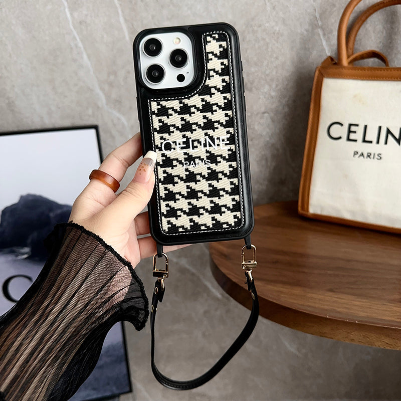 CE Hand Holder Leather 16 iPhone-fodral