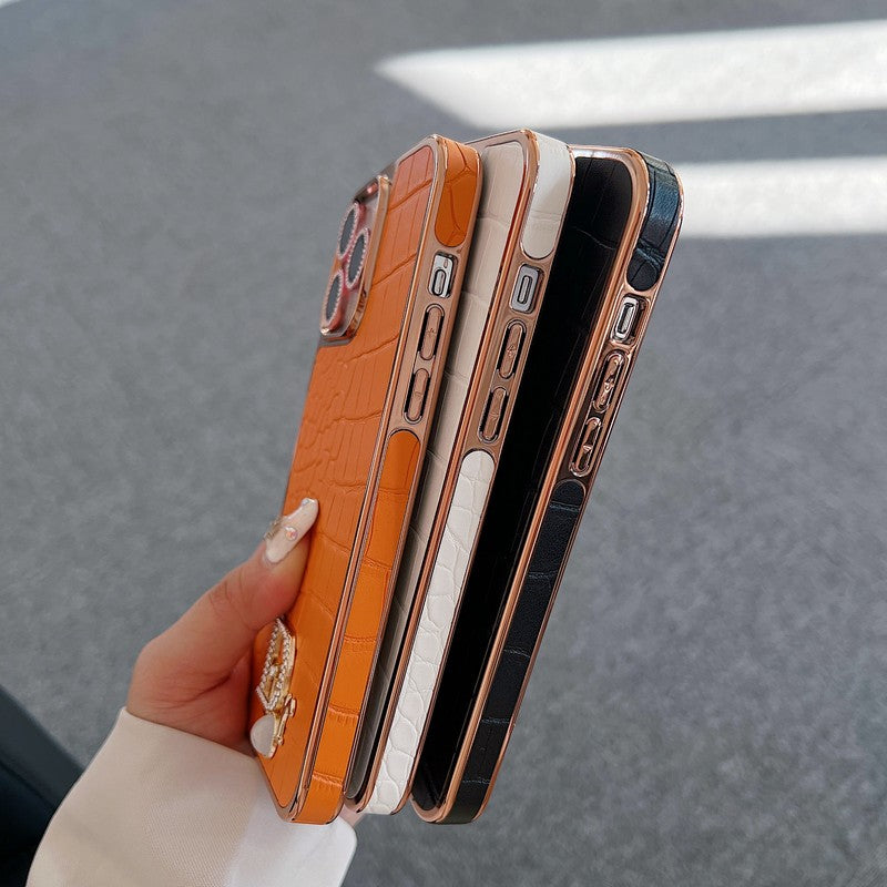 CD Diamond Logo roséguld iPhonefodral