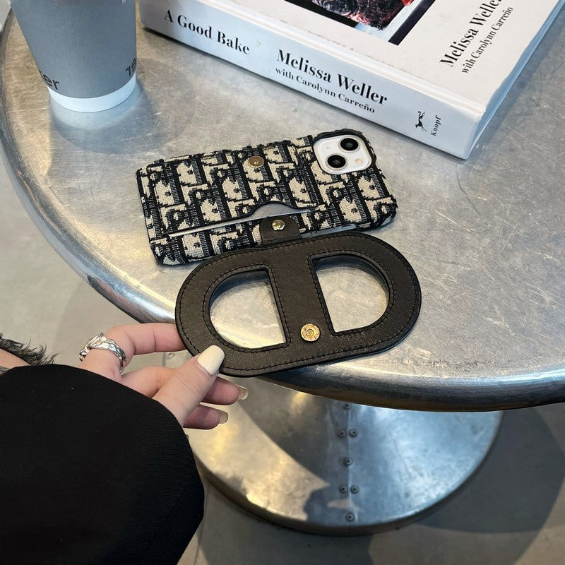 IPhone-Hülle mit CD-Halterung und Kartentasche