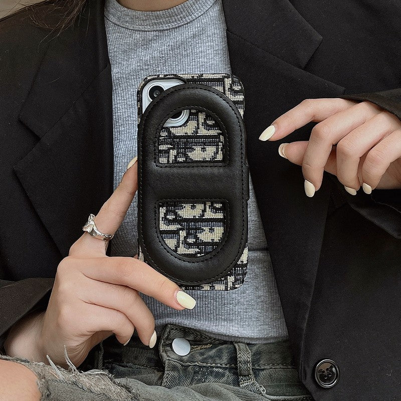 IPhone-Hülle mit CD-Halterung und Kartentasche