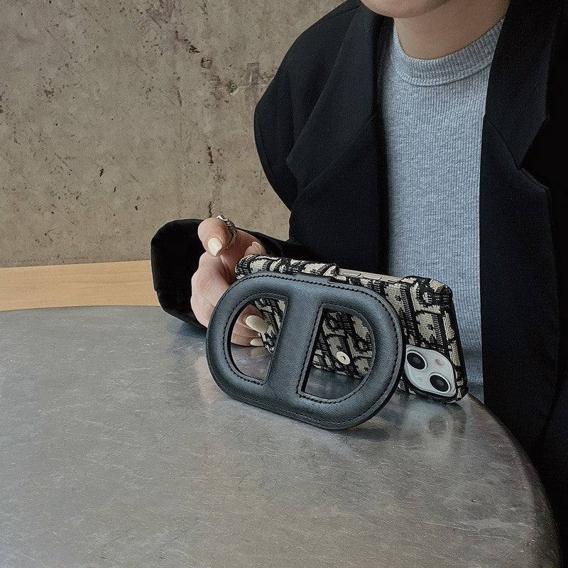 IPhone-Hülle mit CD-Halterung und Kartentasche