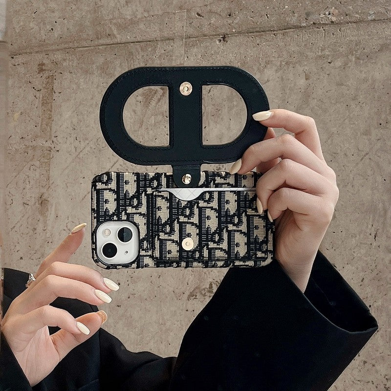 IPhone-Hülle mit CD-Halterung und Kartentasche