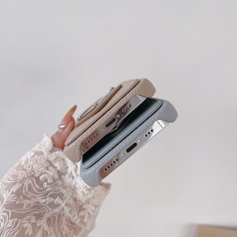 حافظة بطاقات ملونة لآيفون