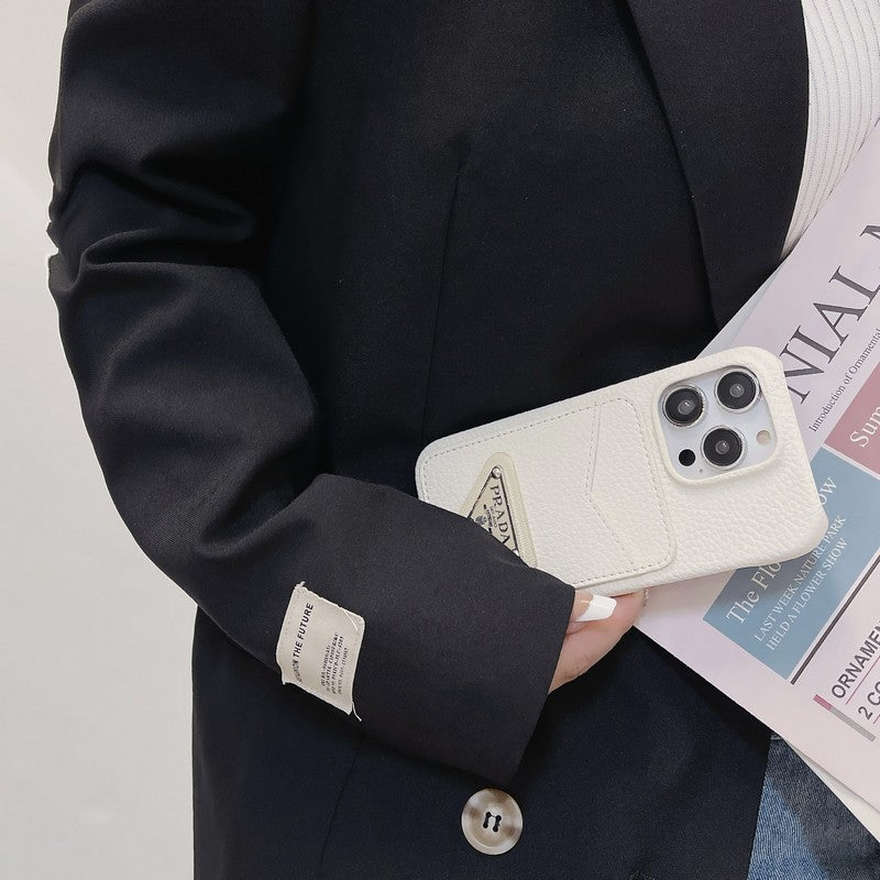 حافظة بطاقات ملونة لآيفون